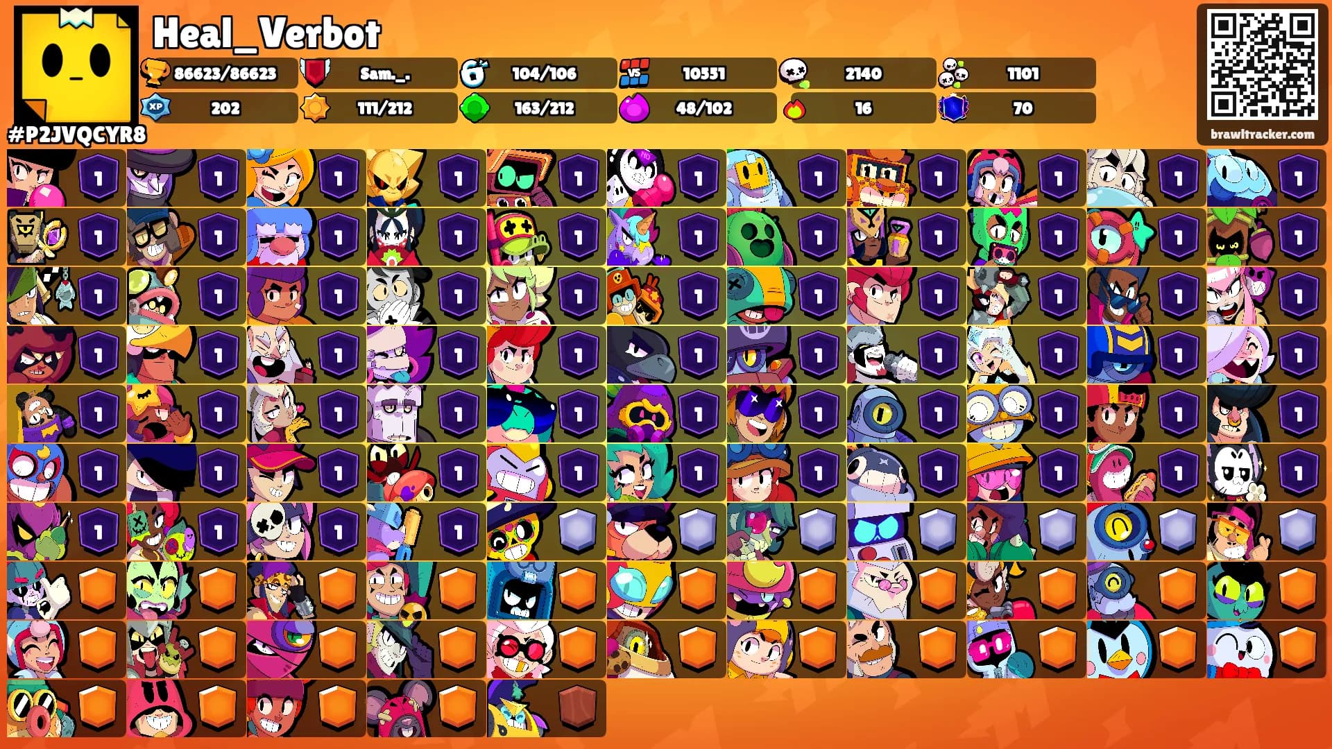 Heal_Verbot's Ranks