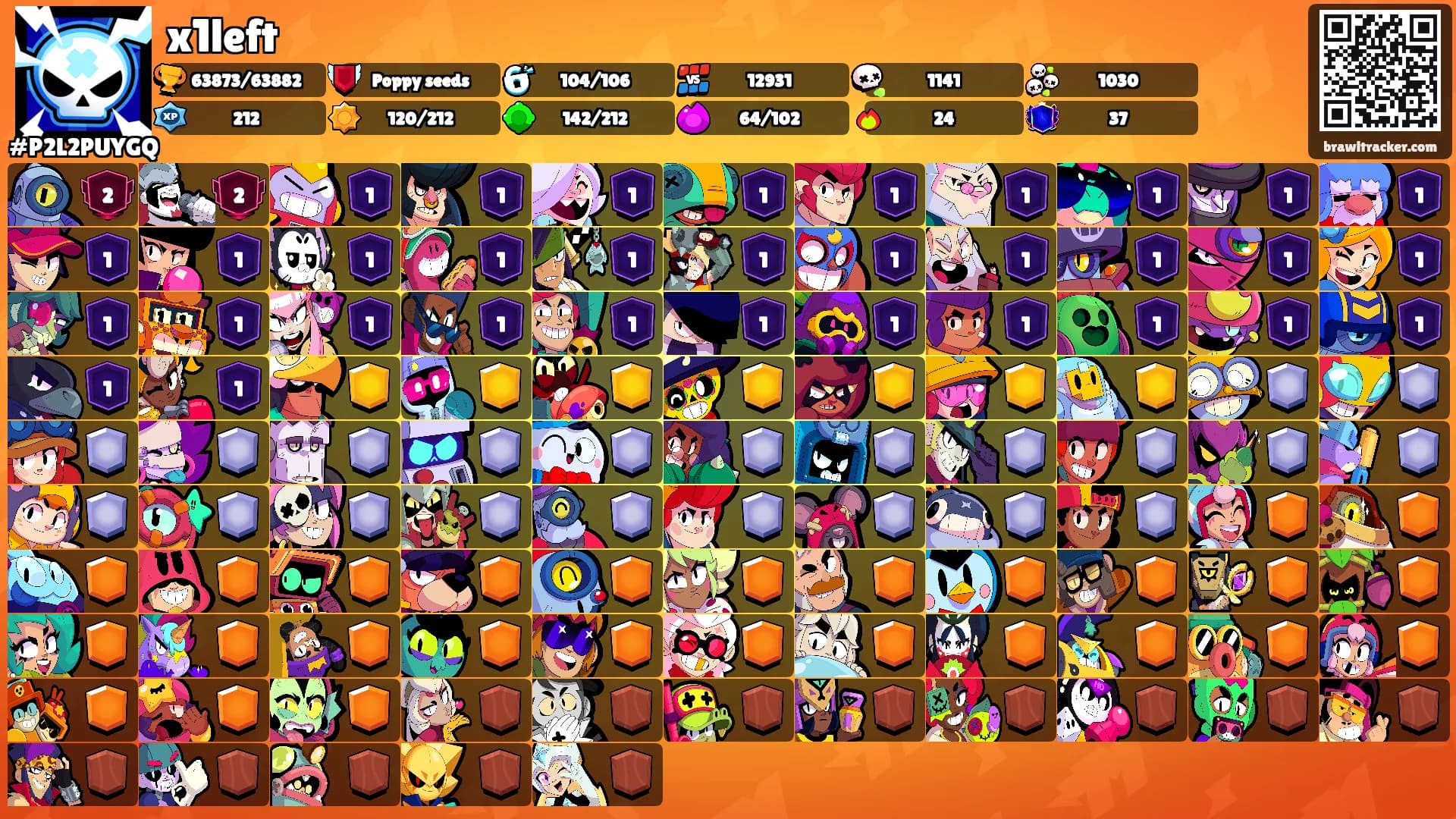 x1left's Ranks