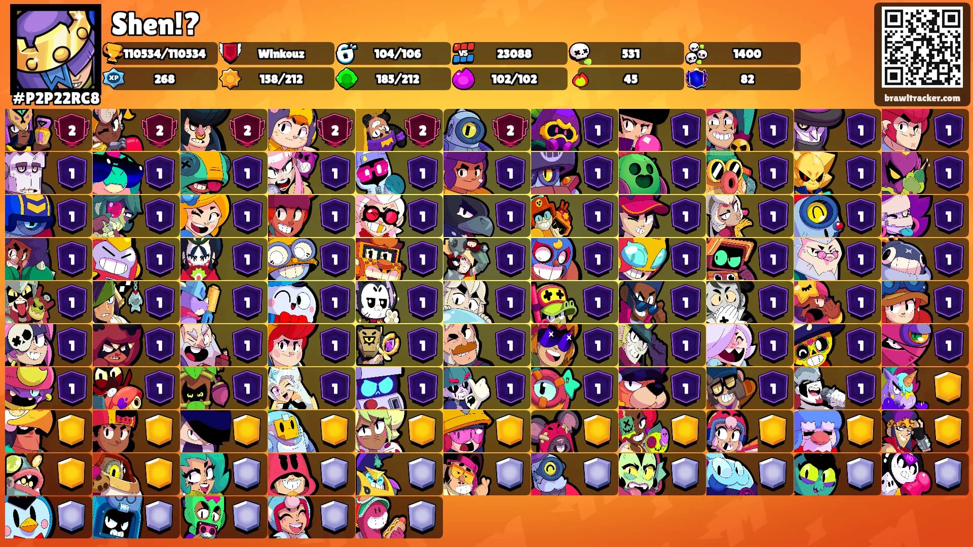Shen!?'s Ranks