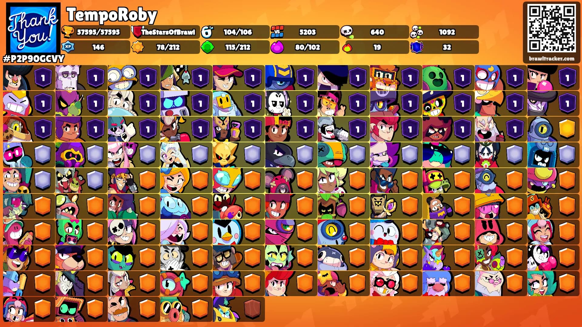 TempoRoby's Ranks