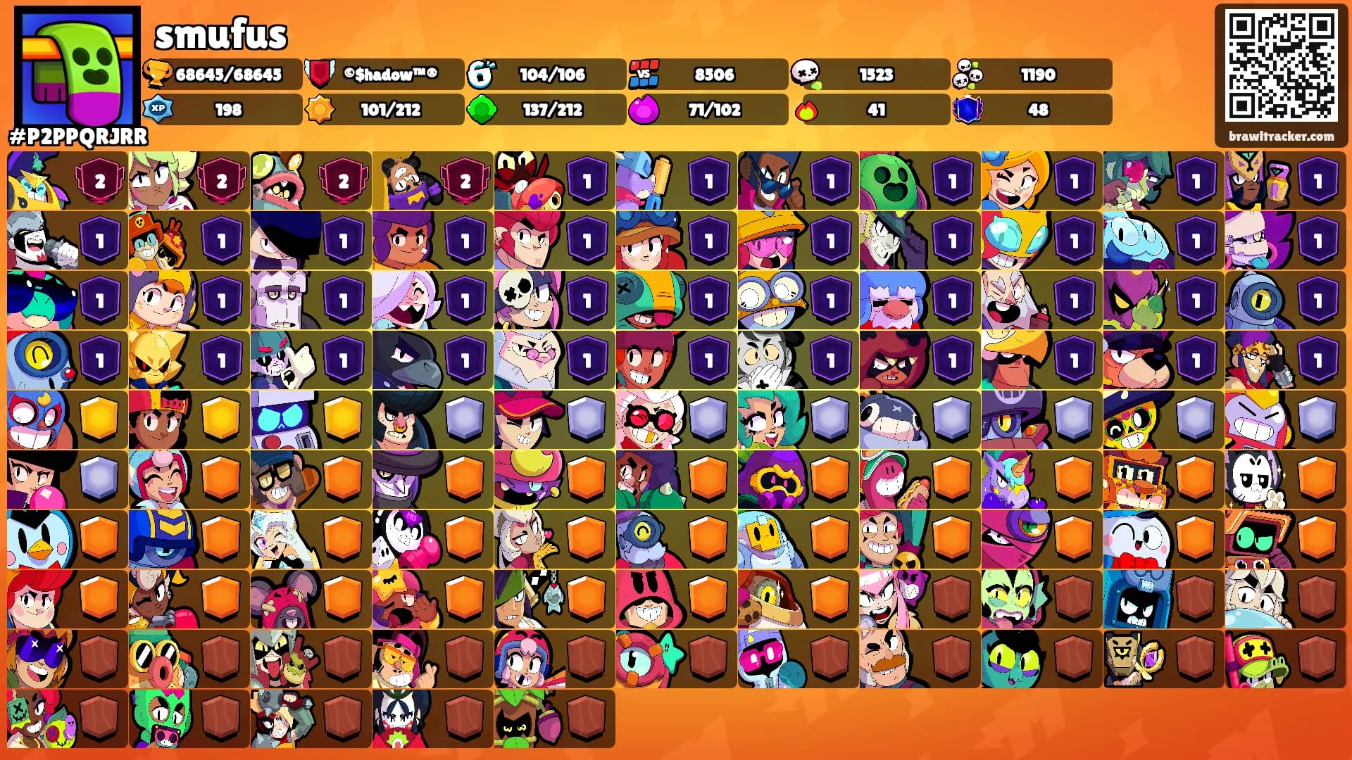 smufus's Ranks