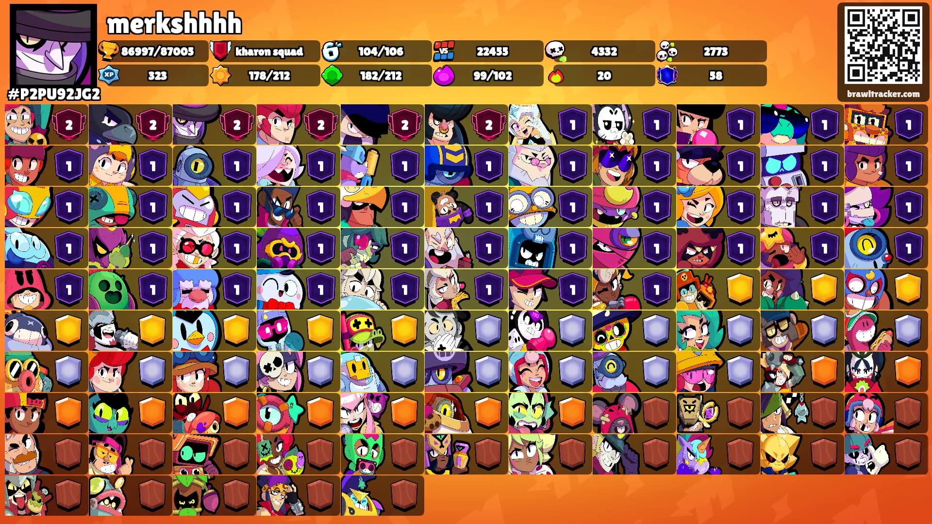 merkshhhh's Ranks