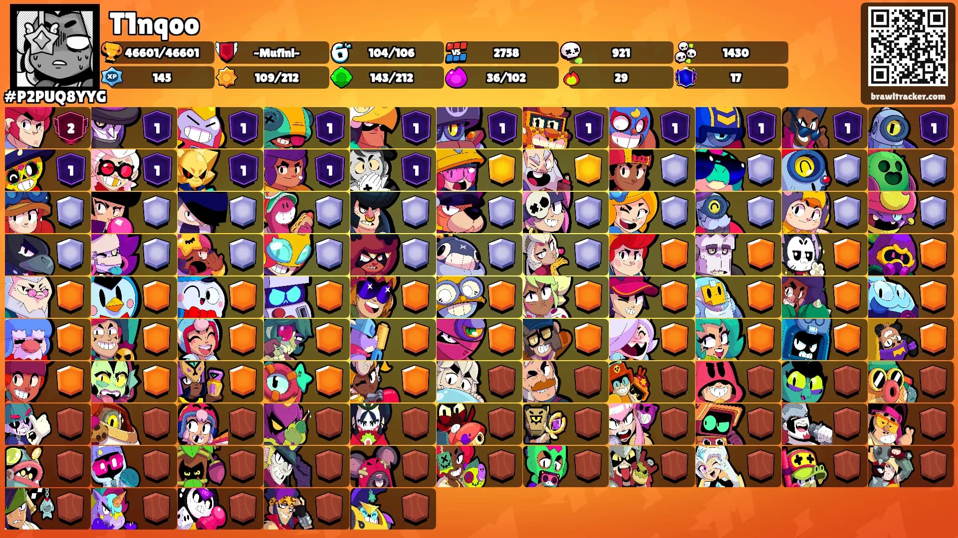 T1nqoo's Ranks