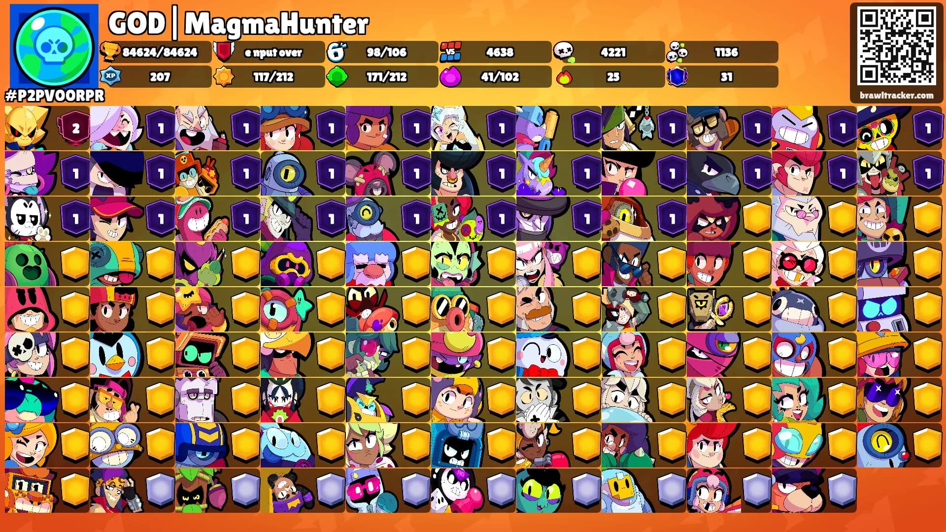 GOD|MagmaHunter's Ranks