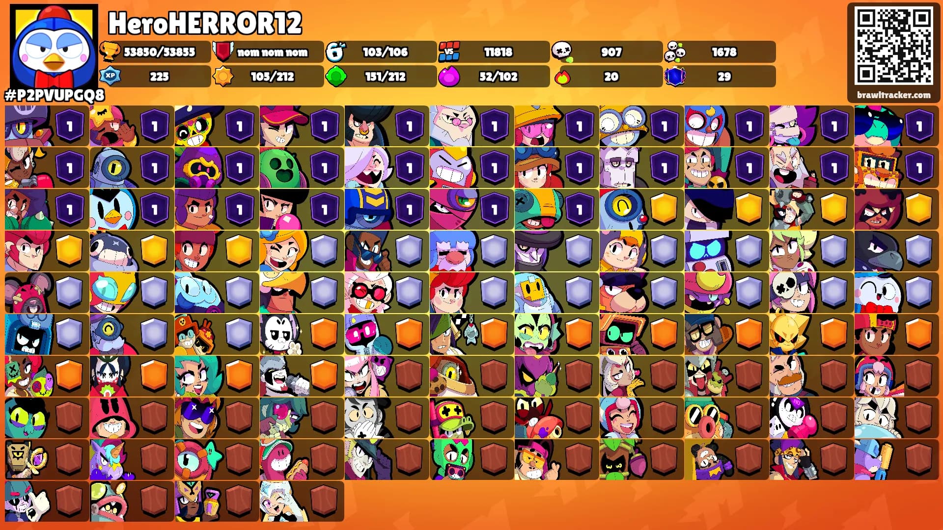 HeroHERROR12's Ranks