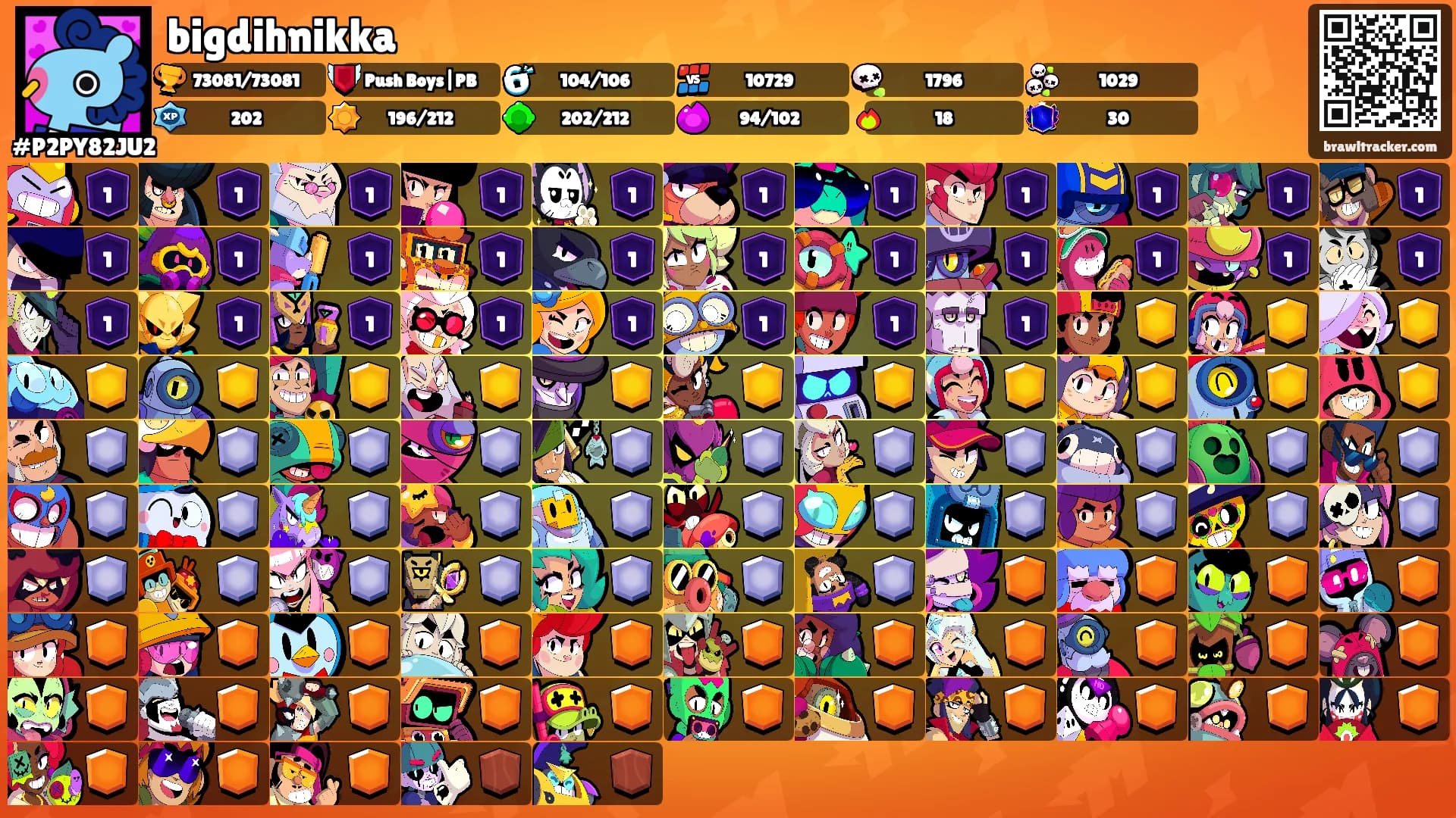 bigdihnikka's Ranks