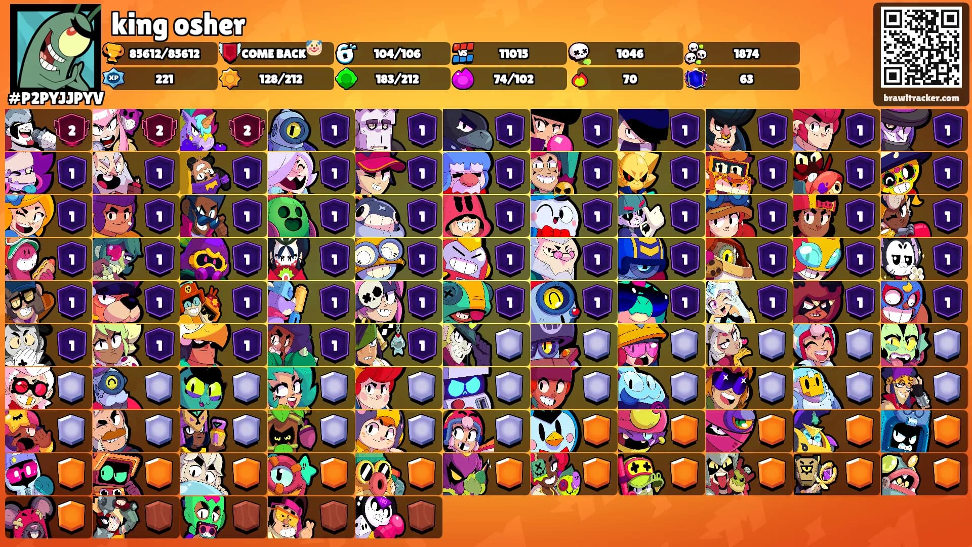 king osher's Ranks