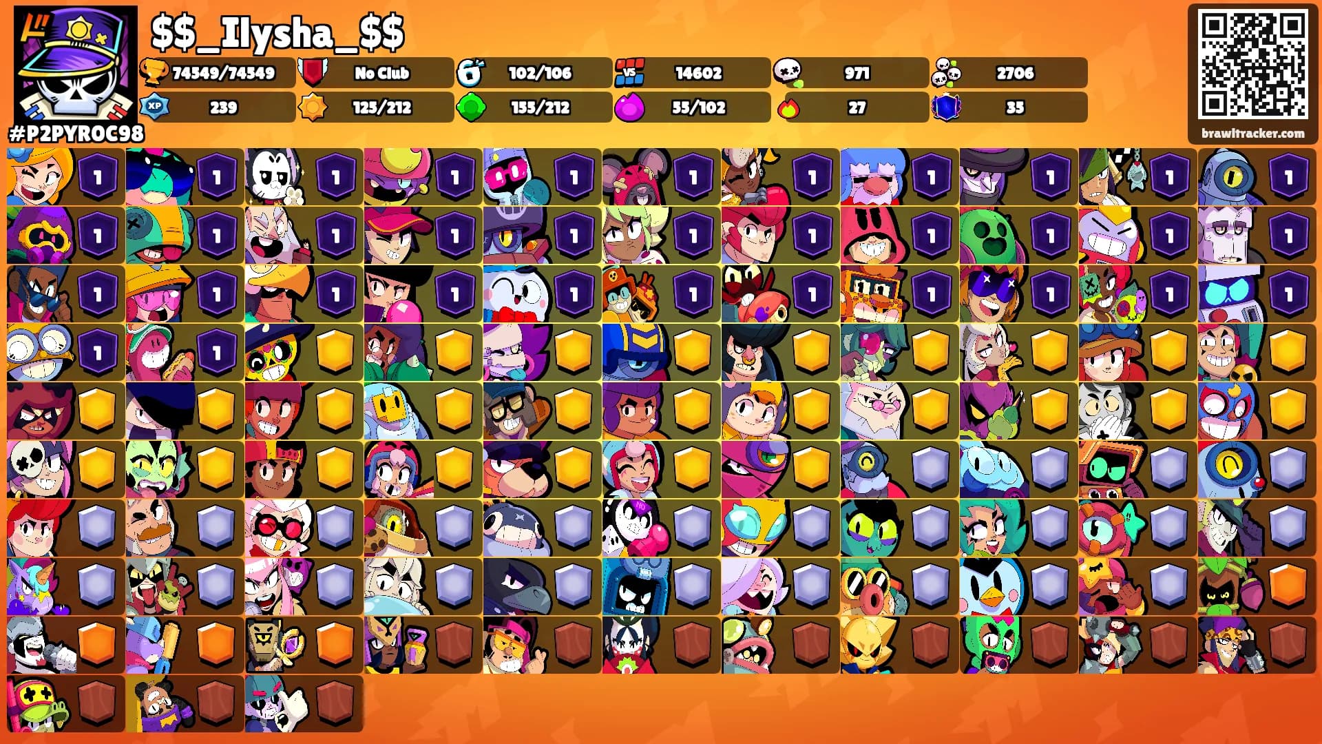 $$_Ilysha_$$'s Ranks