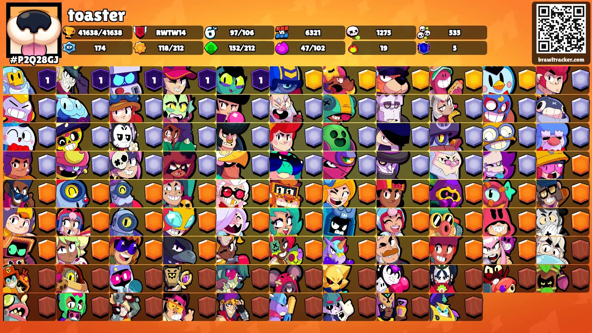 toaster's Ranks