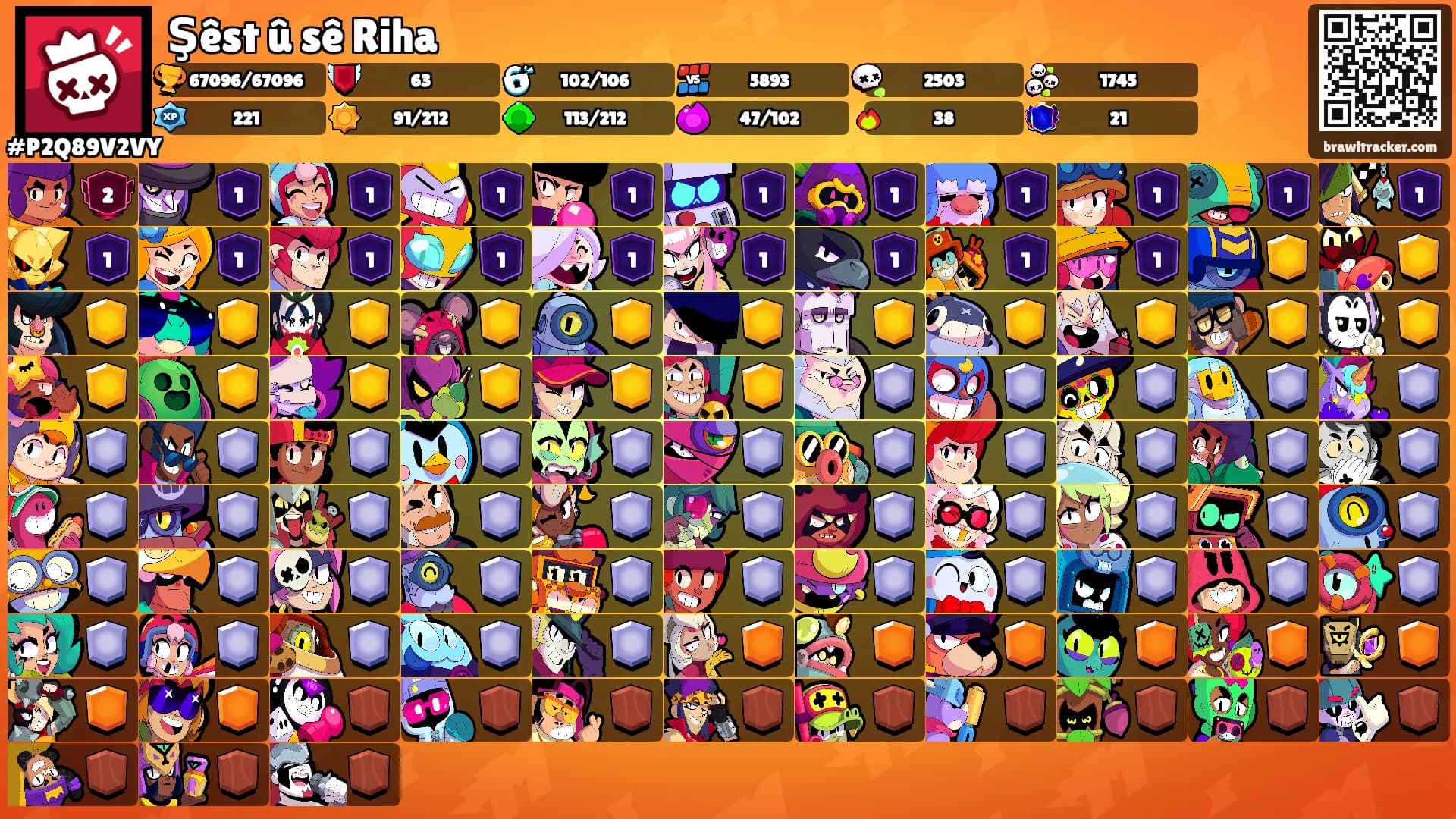 Şêst û sê Riha's Ranks