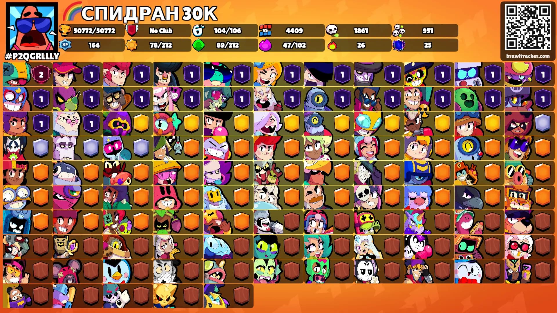 🌈СПИДРАН 30К⚡'s Ranks