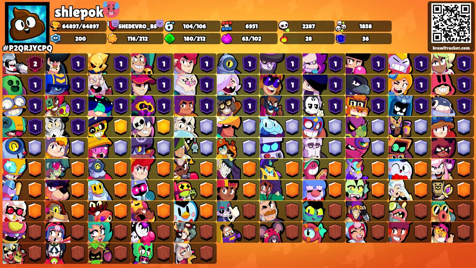shlepok🥵's Ranks