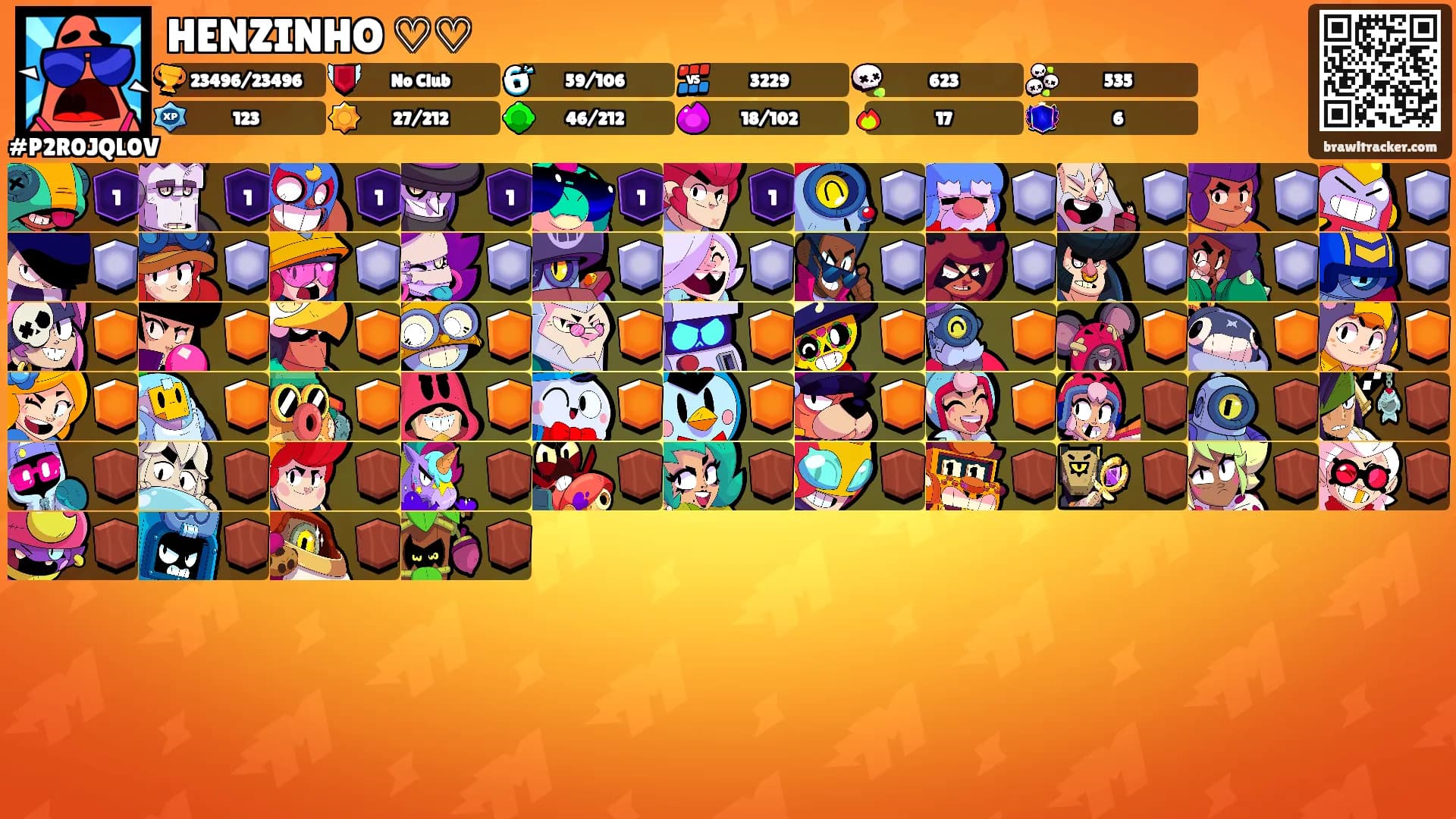HENZINHO ♡♡'s Ranks