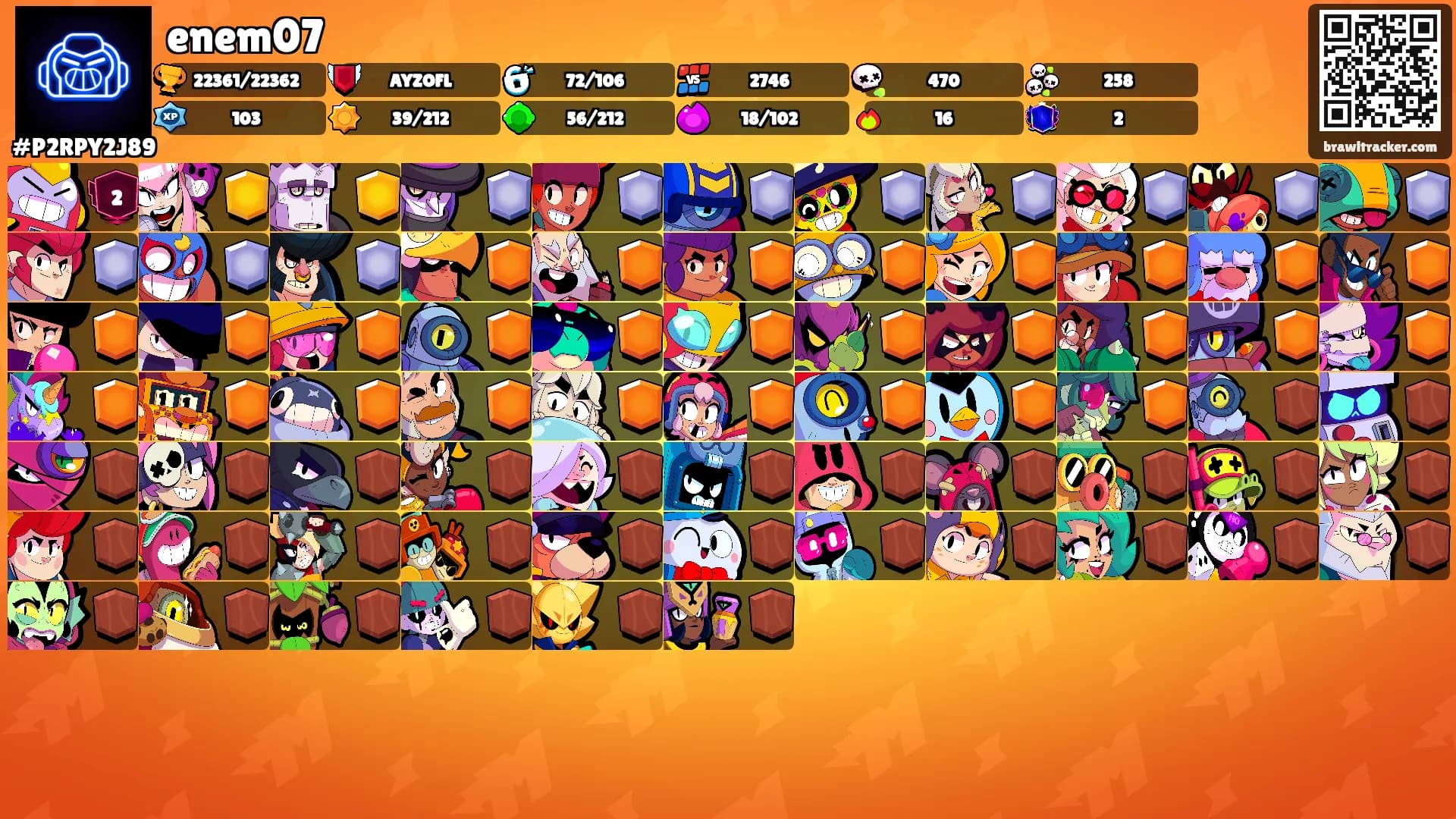 enem07's Ranks
