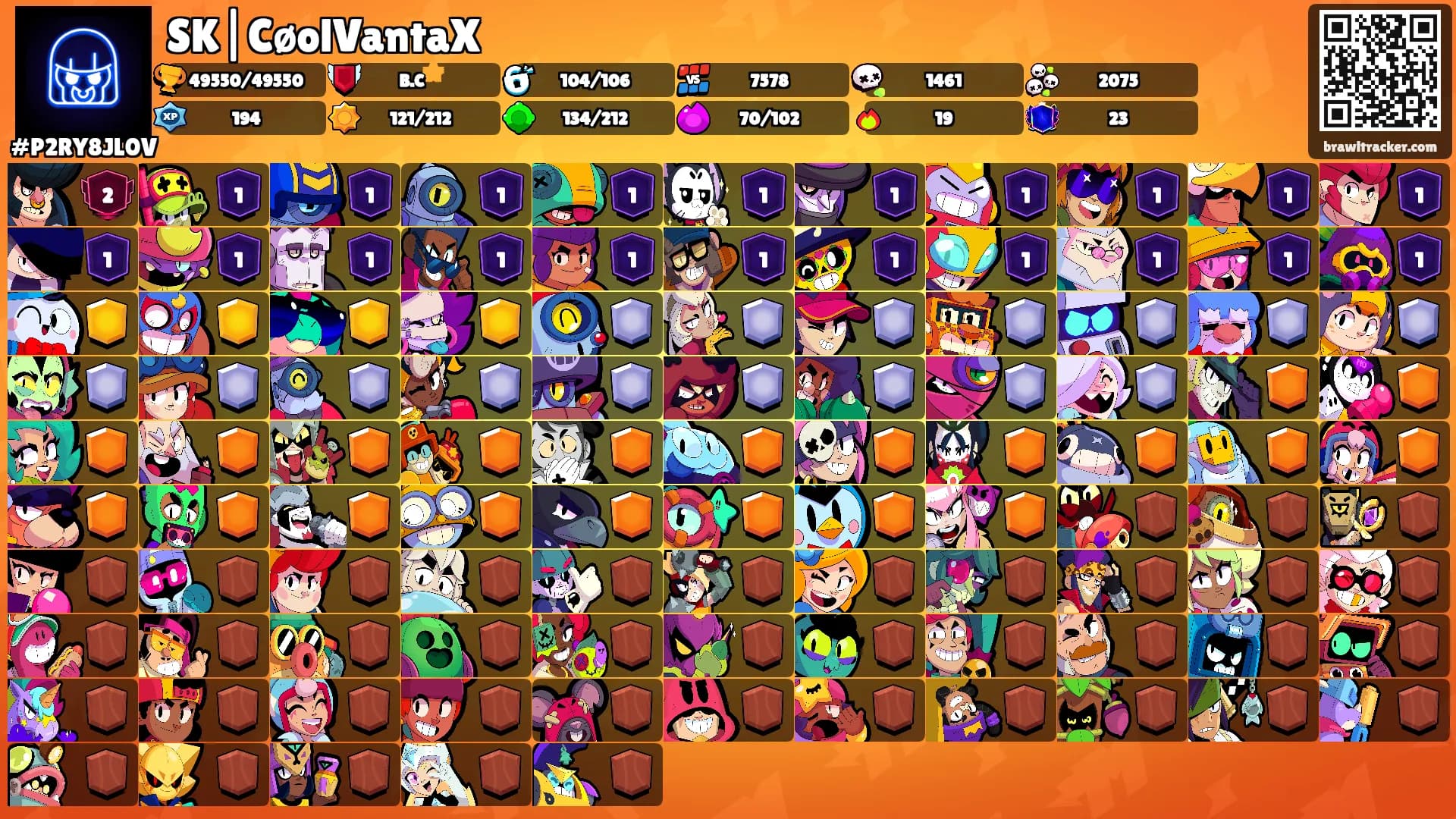SK|CøolVantaX's Ranks