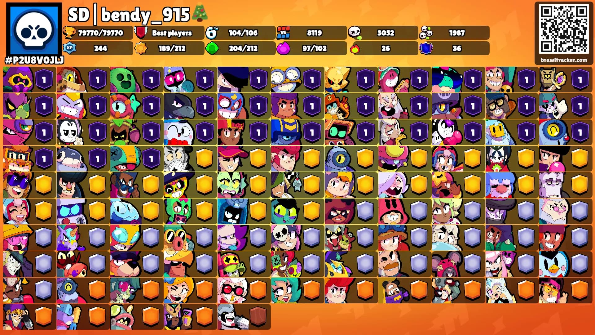 SD|bendy_915🎄's Ranks