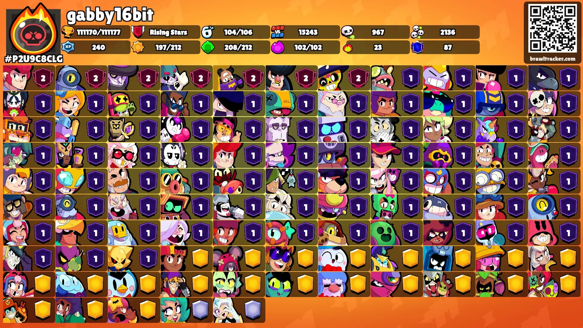 gabby16bit's Ranks