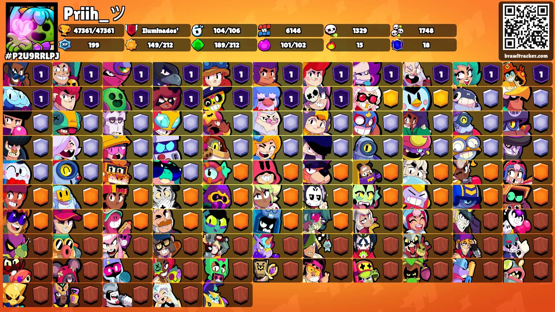 Priih_ツ's Ranks