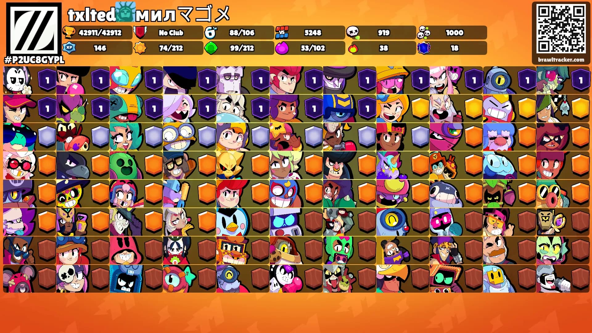 txlted🗽милマゴメ's Ranks