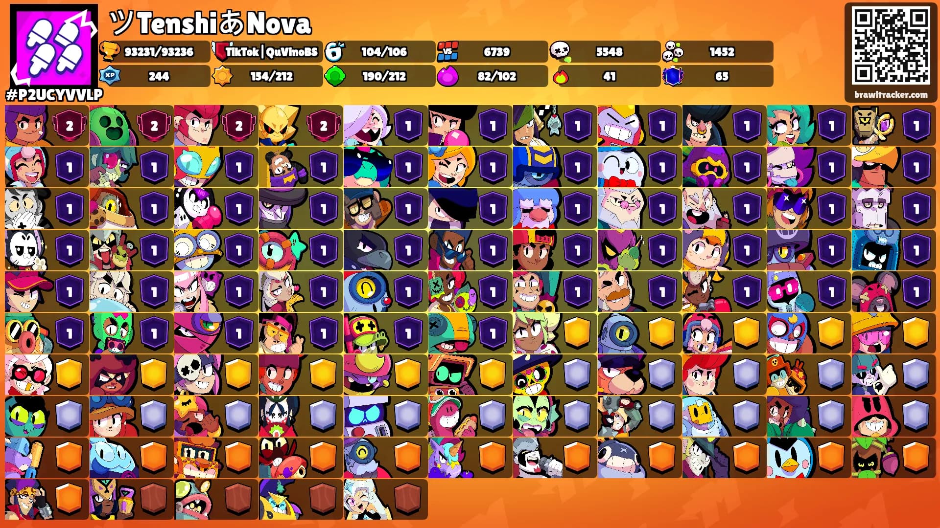 ツTenshiあNova's Ranks