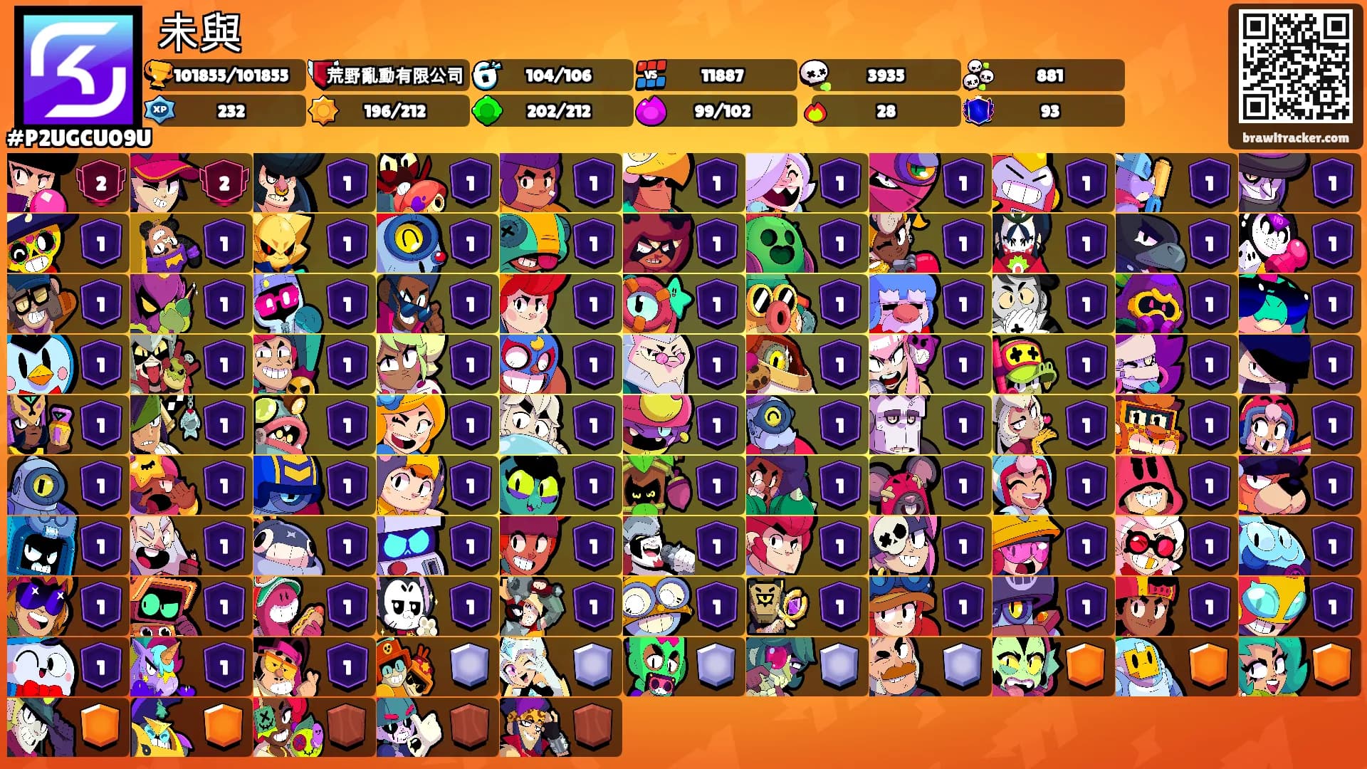 未與's Ranks