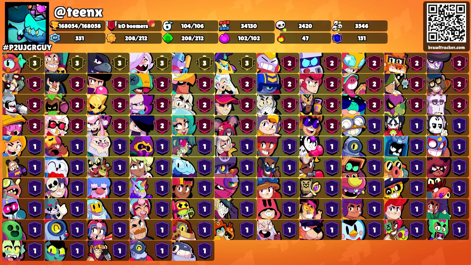 @teenx's Ranks