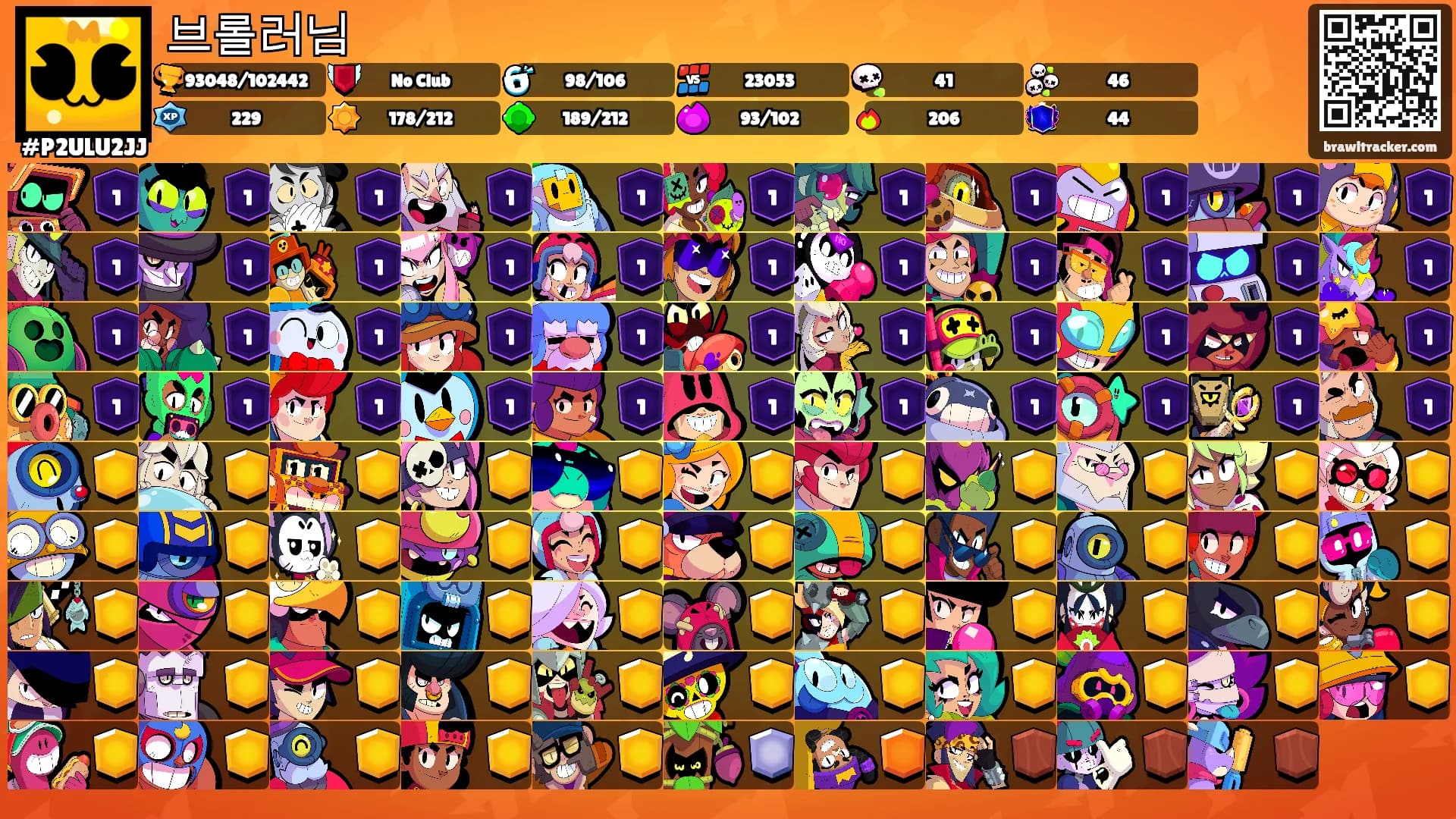 브롤러님's Ranks