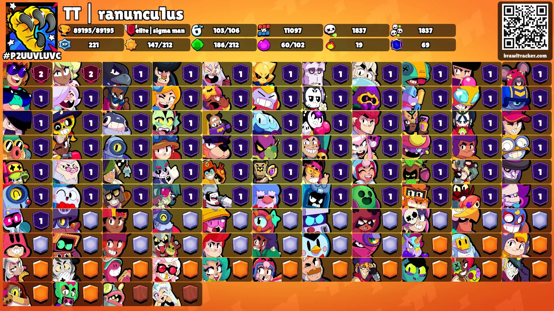 TT | ranuncu1us's Ranks