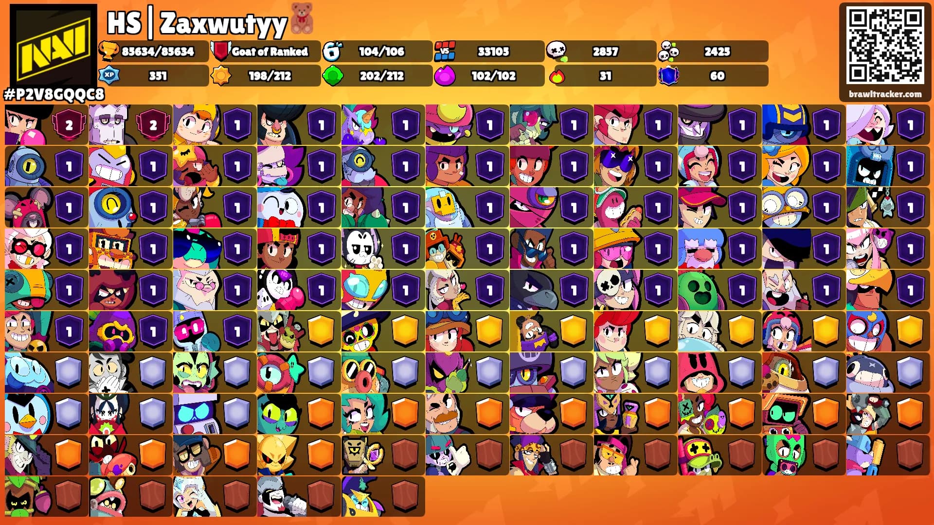 HS|Zaxwutyy🧸's Ranks