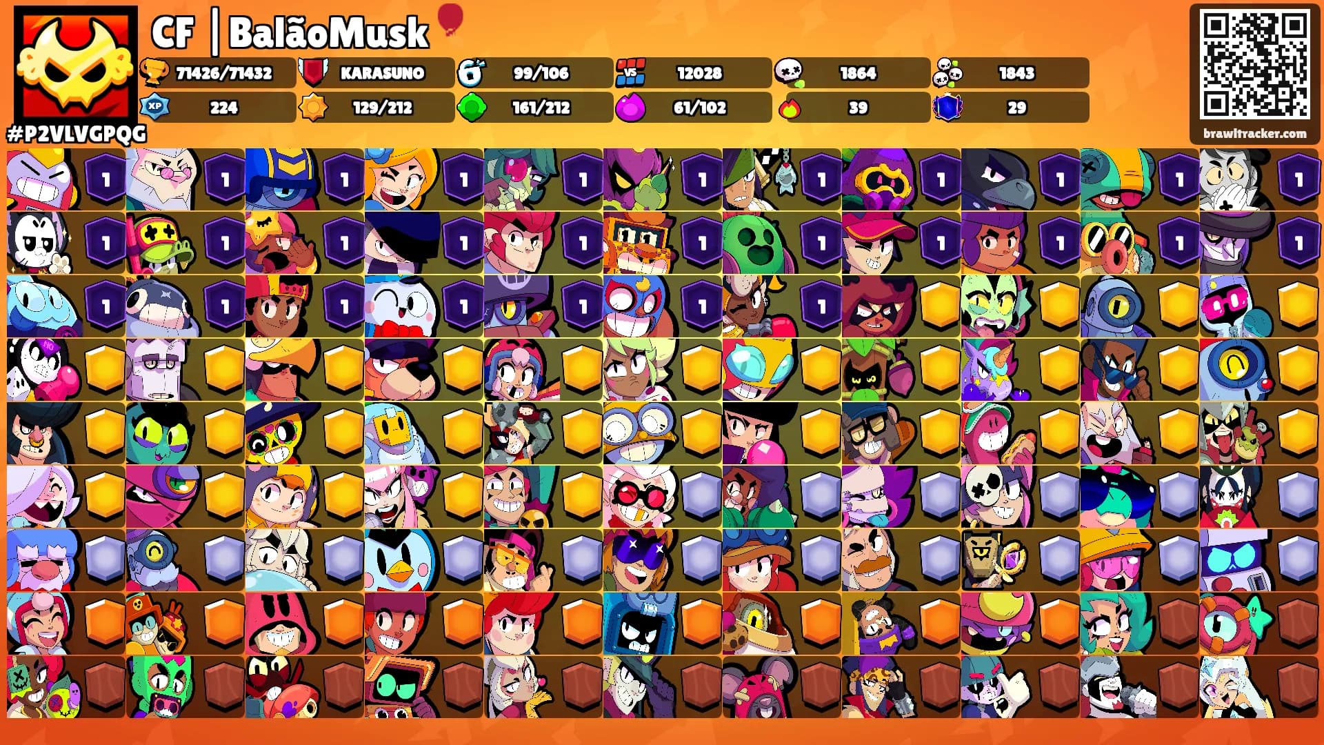 CF |BalãoMusk🎈's Ranks