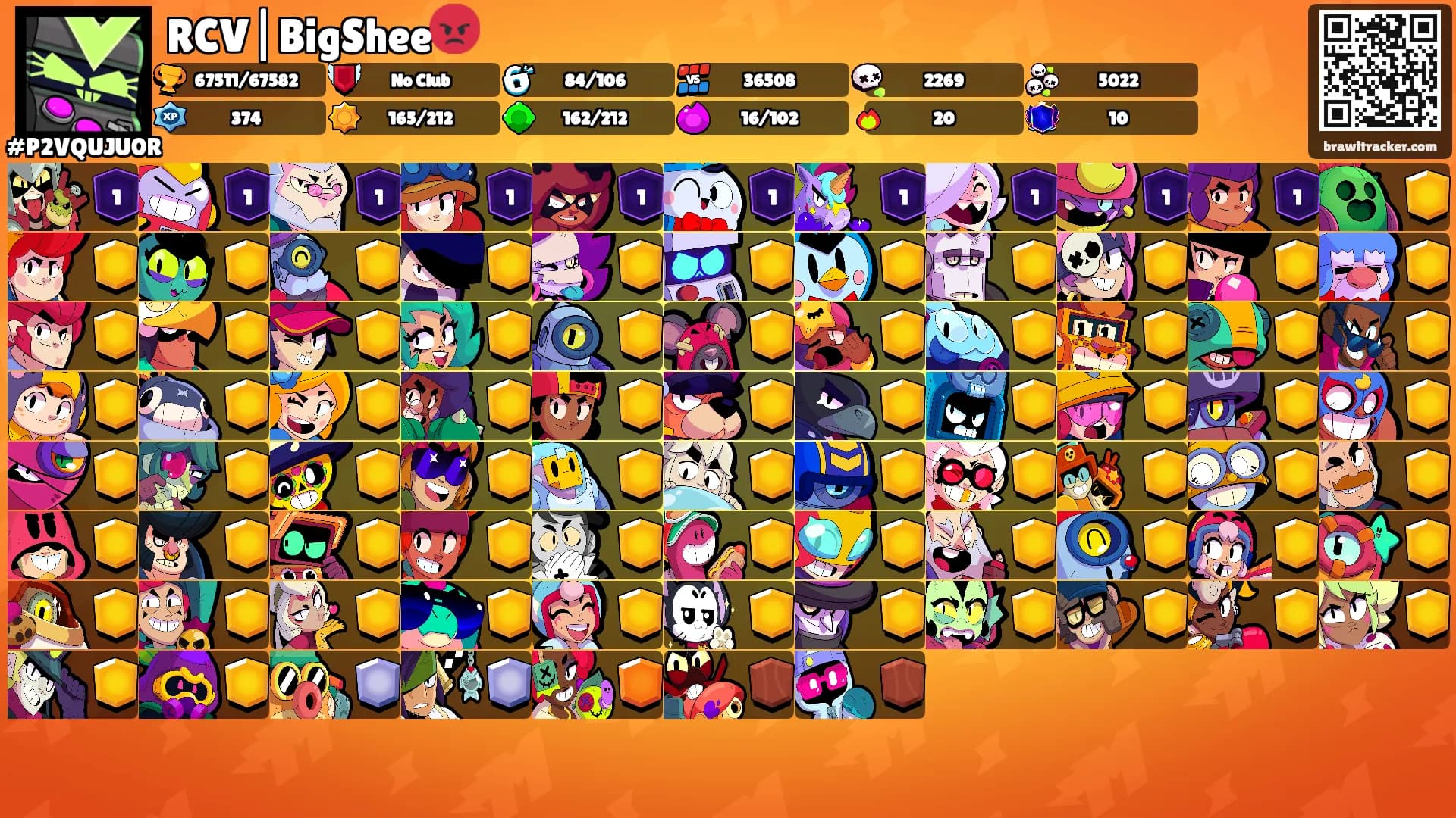 RCV|BigShee😡's Ranks