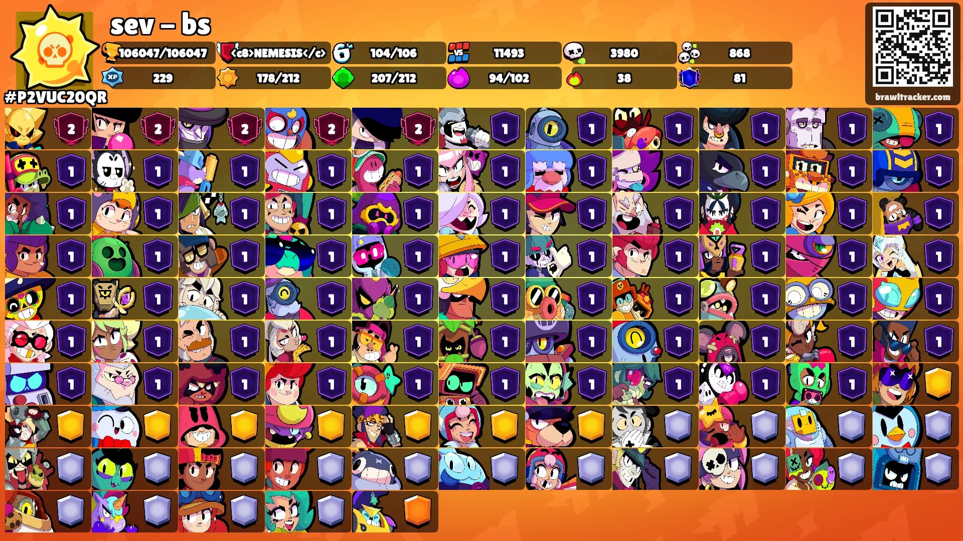 sev - bs's Ranks
