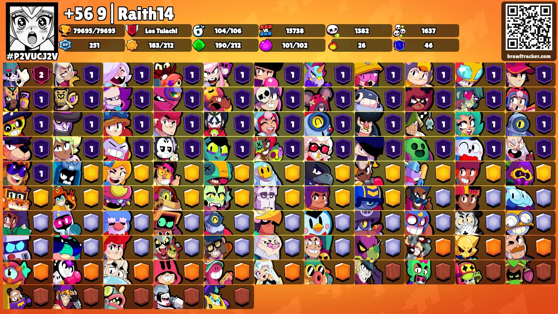 +56 9|Raith14's Ranks