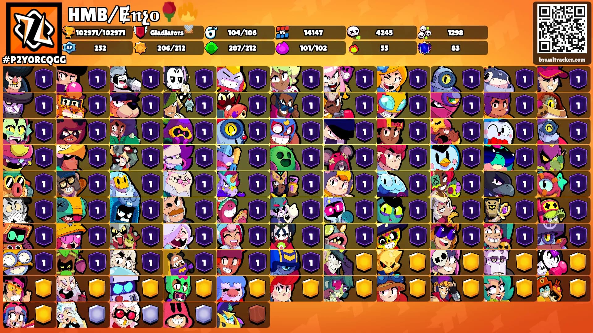 HMB/Ɇ𝖓չ𝐨🌹🔥's Ranks