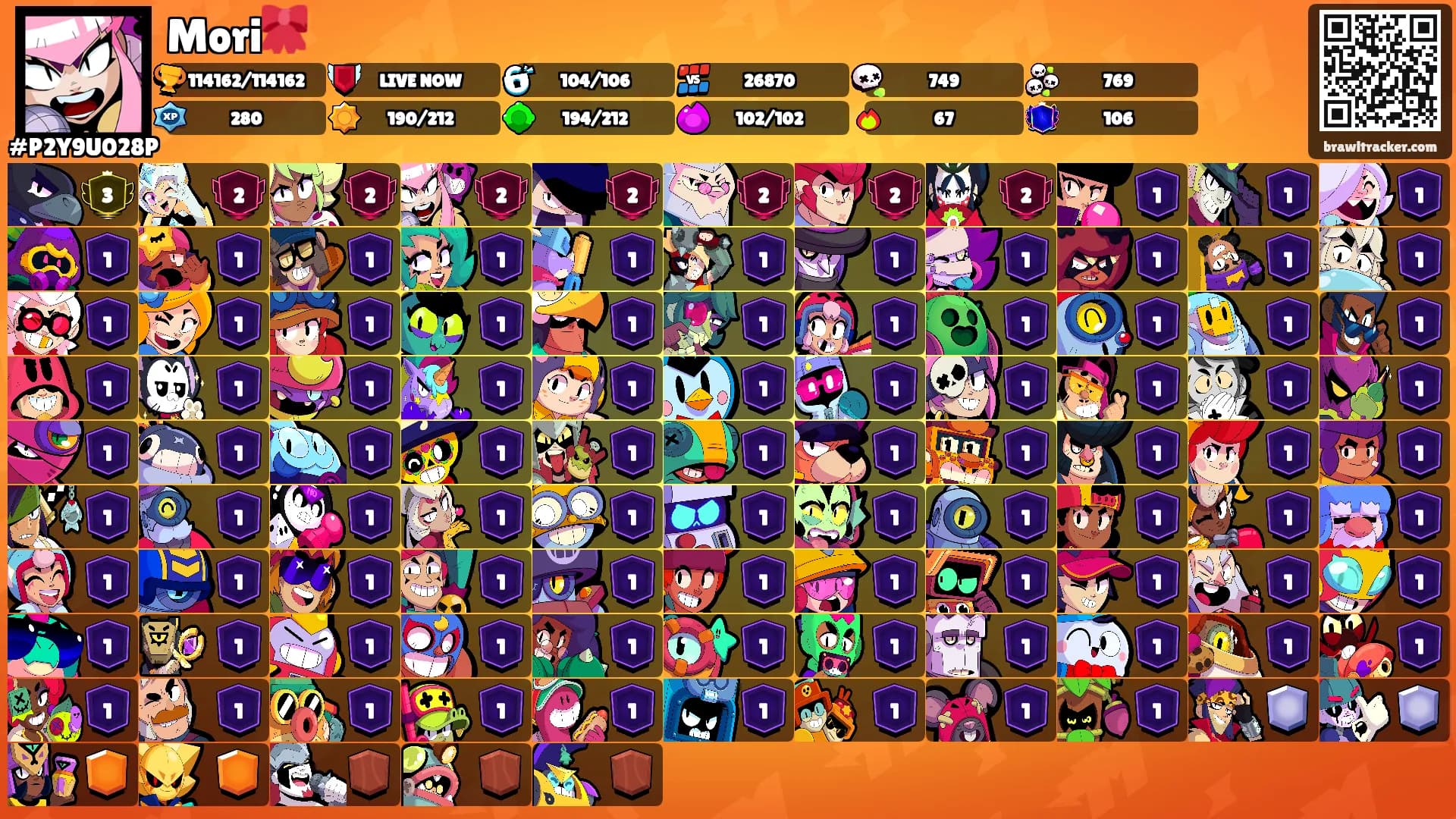 Mori🎀's Ranks
