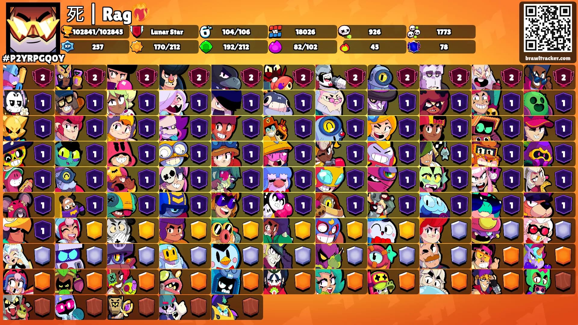 死 | Rag❤️‍🔥's Ranks