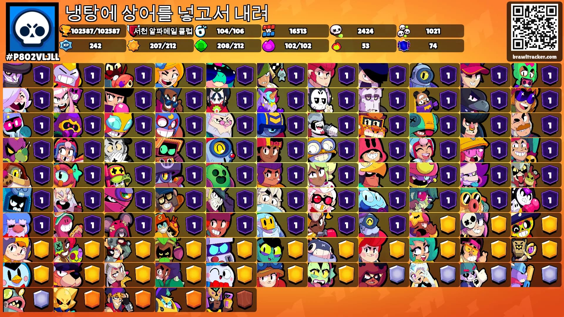냉탕에 상어를 넣고서 내려's Ranks