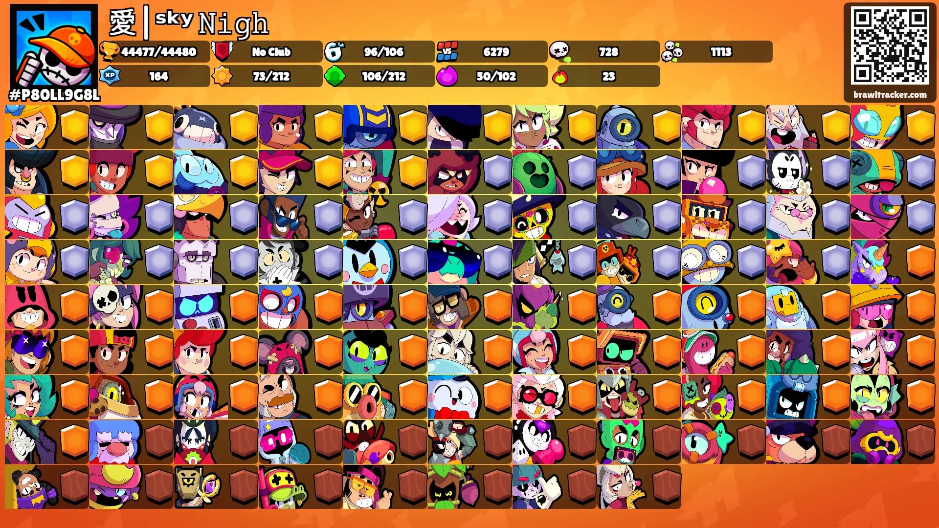愛|ˢᵏʸ 𝙽𝚒𝚐𝚑's Ranks