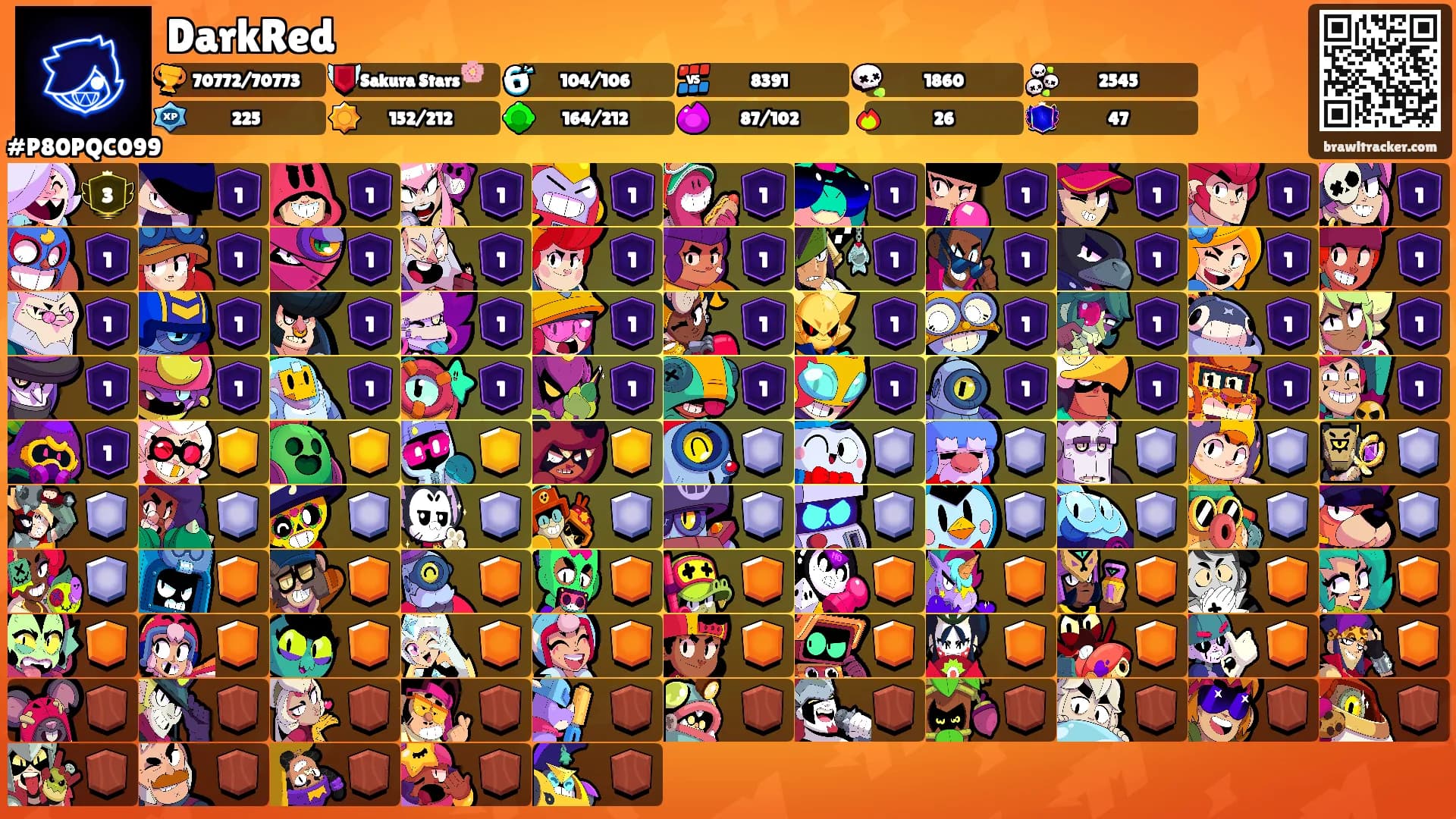 DarkRed's Ranks