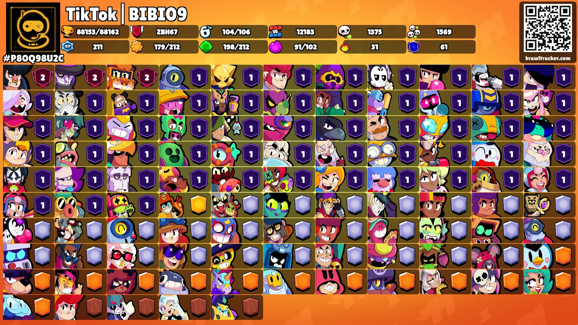 TikTok|BIBI09's Ranks