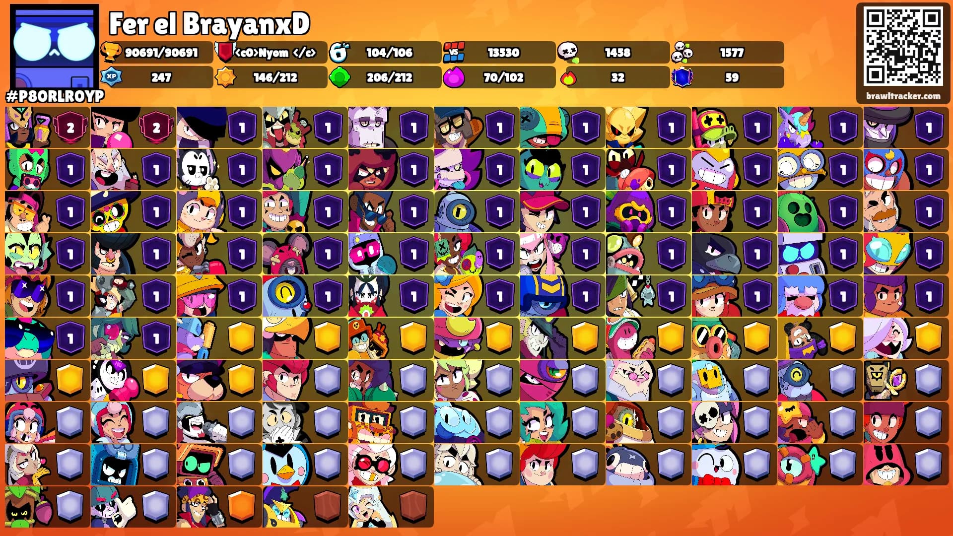 Fer el BrayanxD's Ranks
