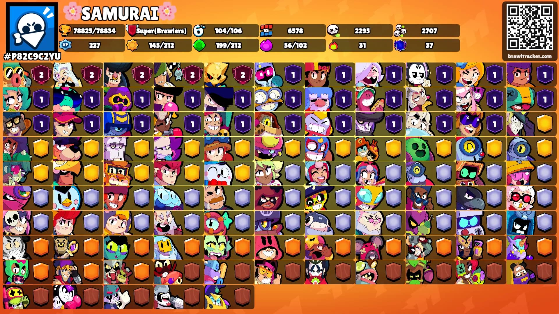 🌸SAMURAI🌸's Ranks