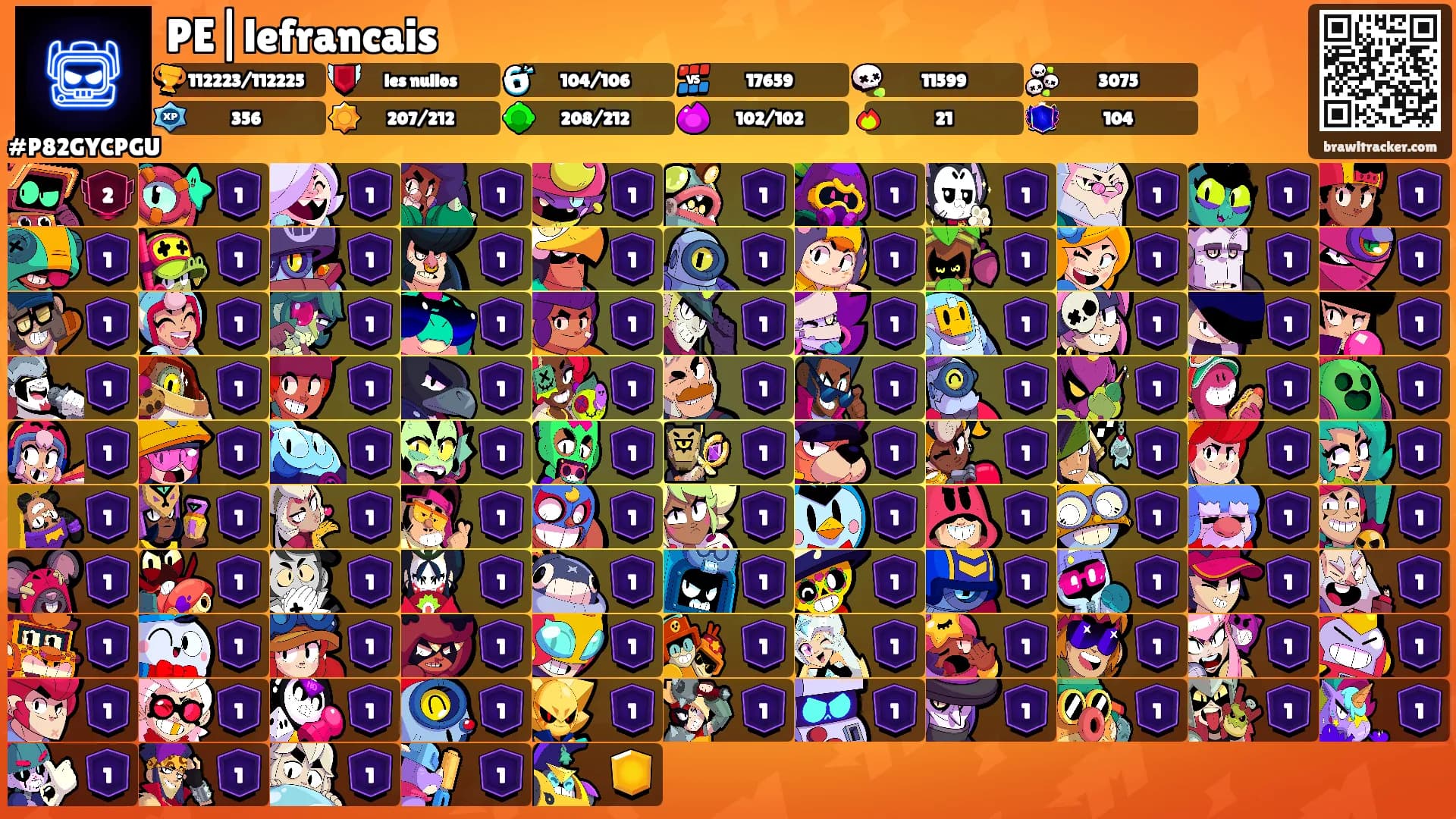PE|lefrancais's Ranks