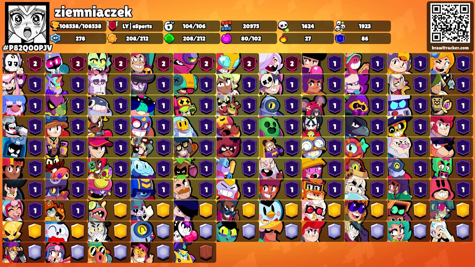 ziemniaczek's Ranks