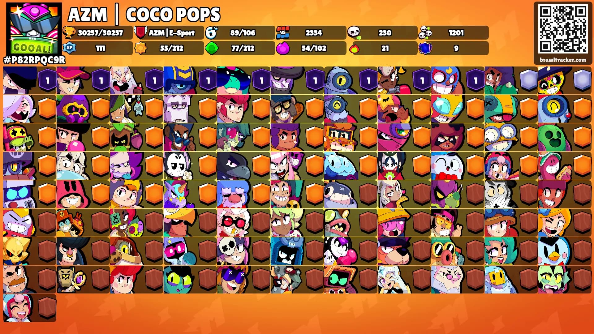 AZM | COCO POPS's Ranks
