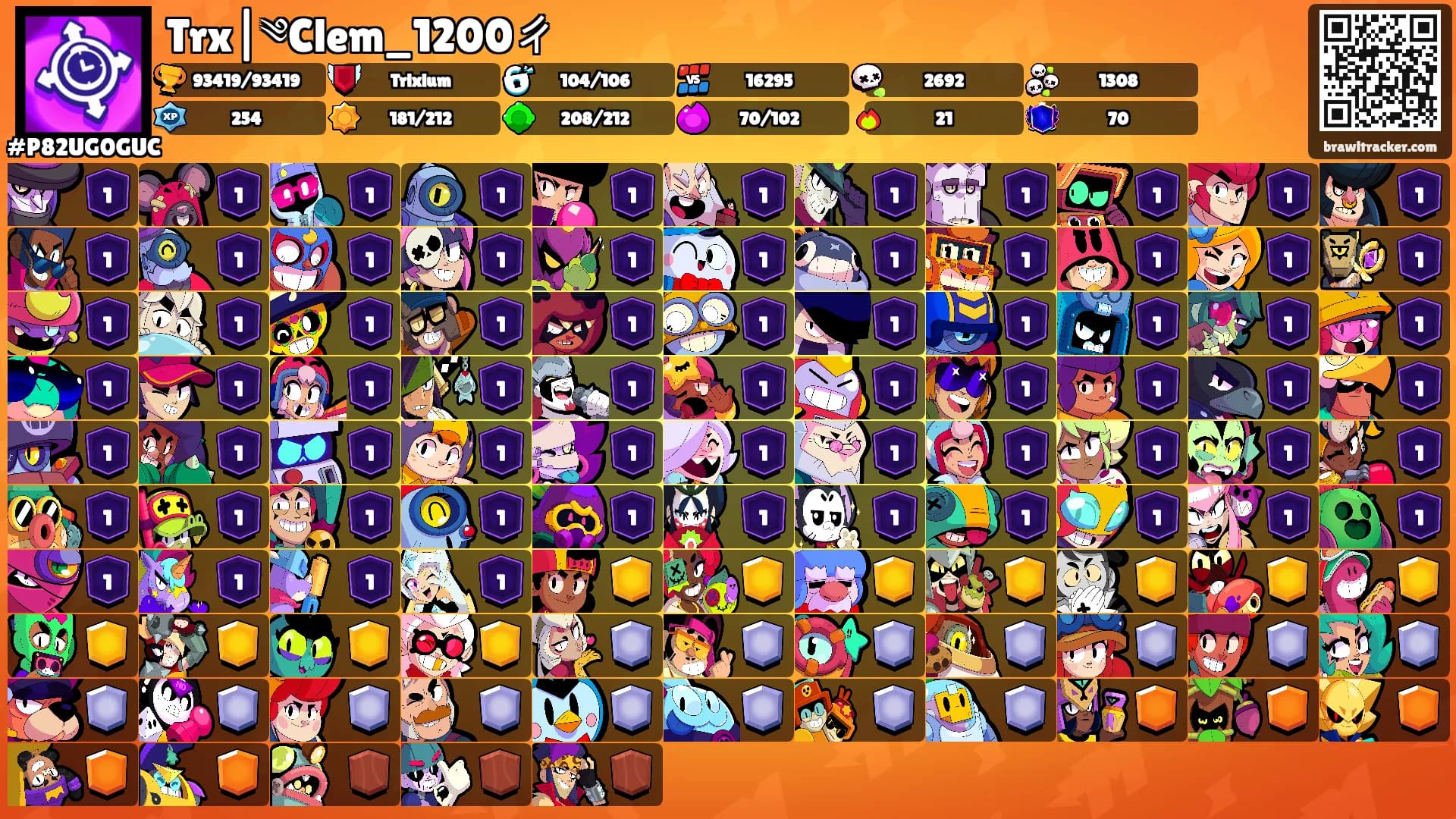 Trx|༄Clem_1200ㄔ's Ranks