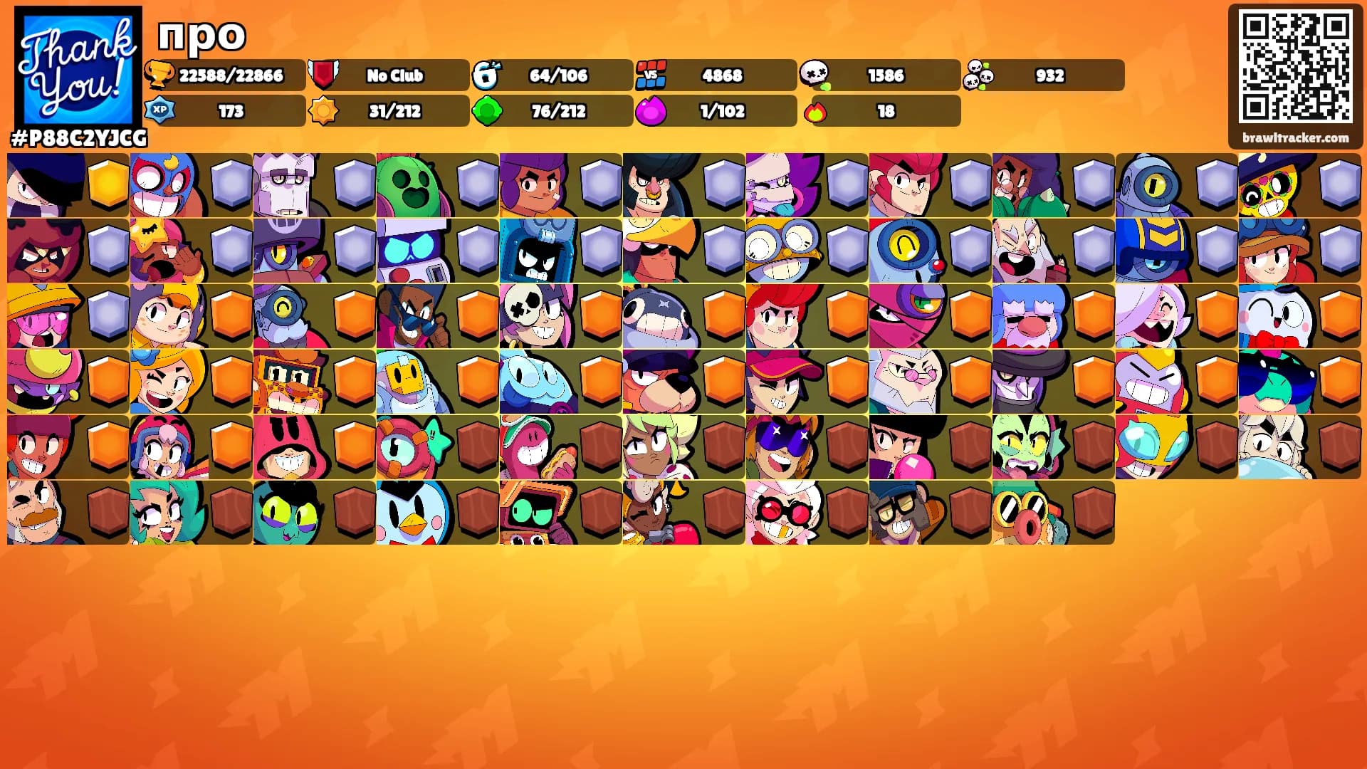 про's Ranks
