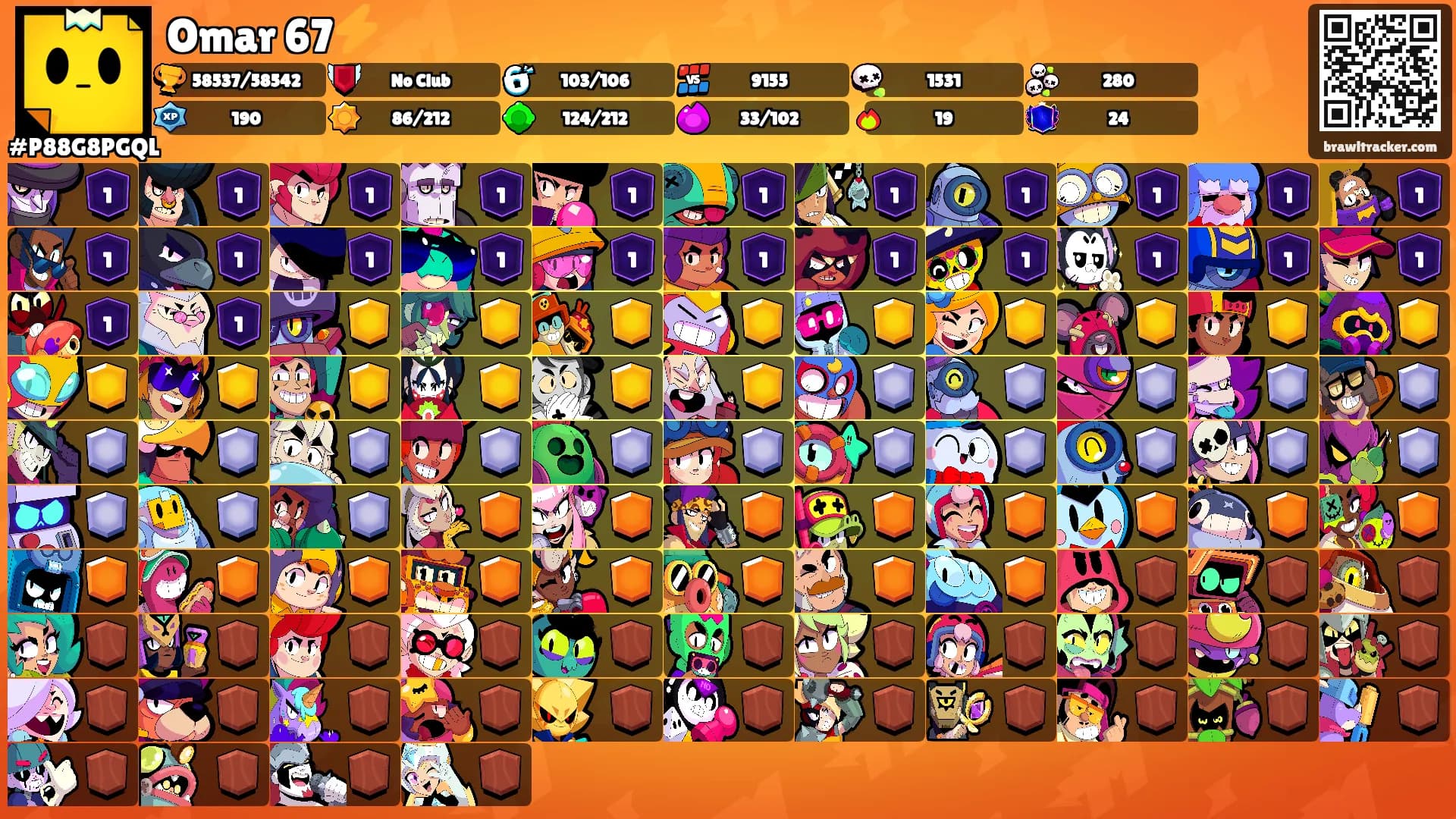 Omar 67⚡️'s Ranks