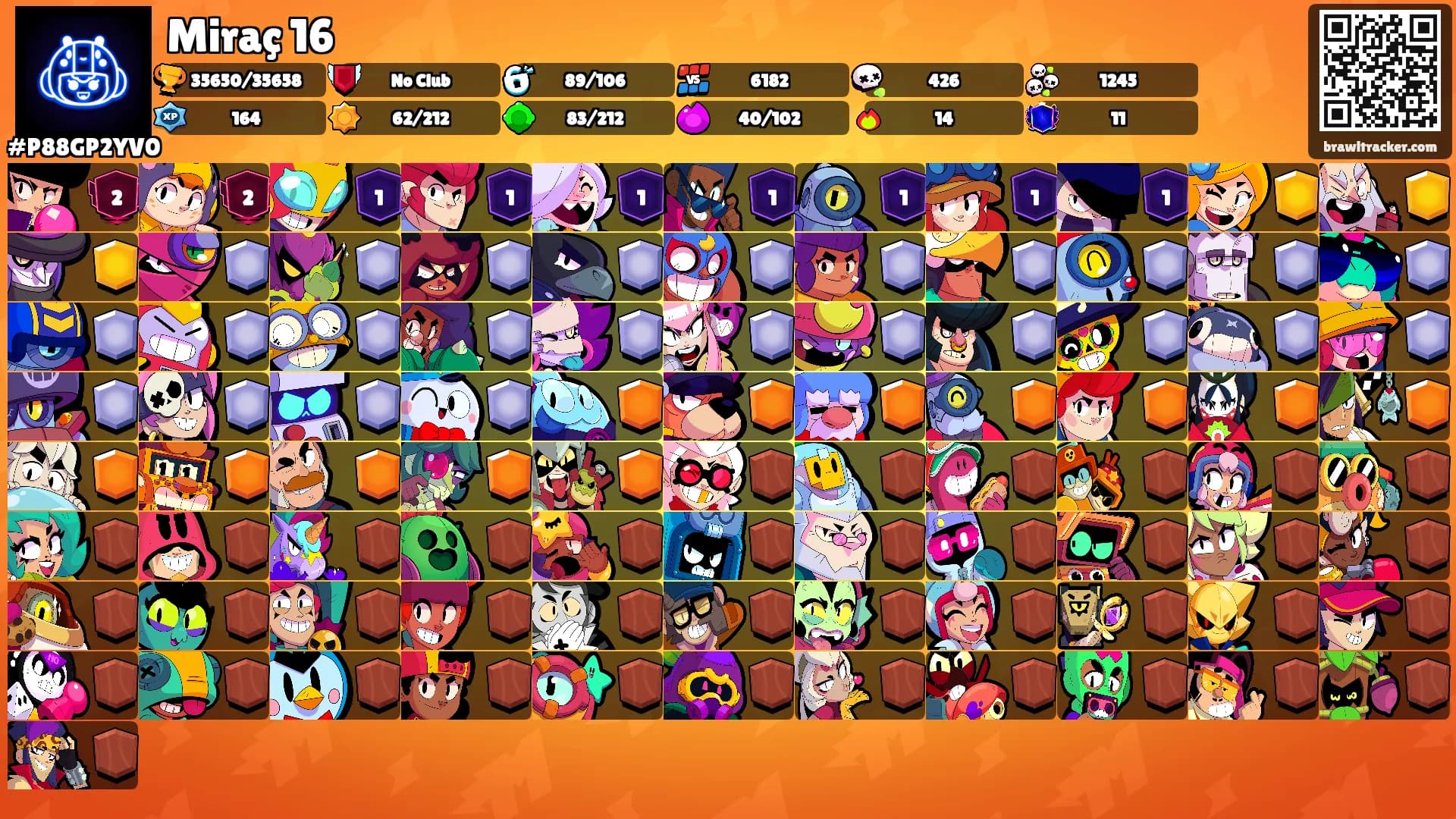 Miraç 16's Ranks