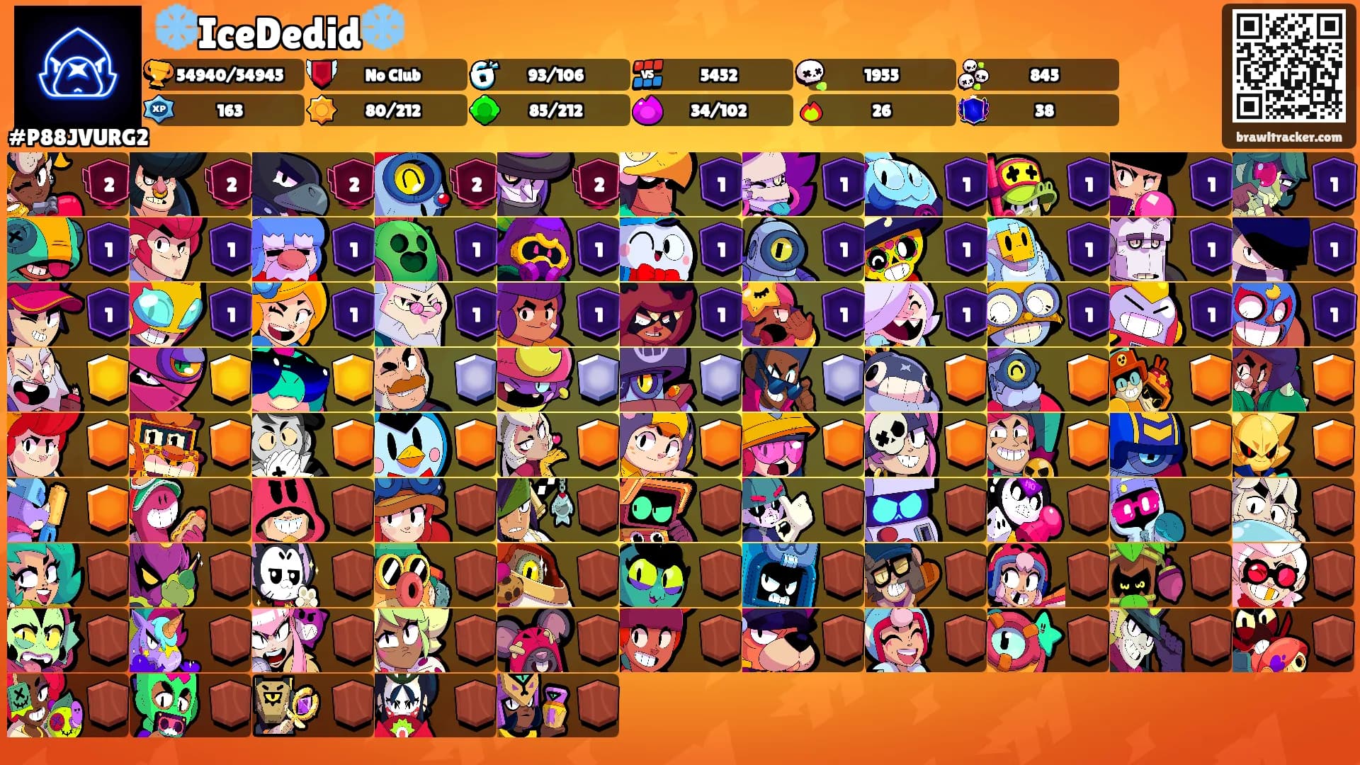 ❄️IceDedid❄️'s Ranks
